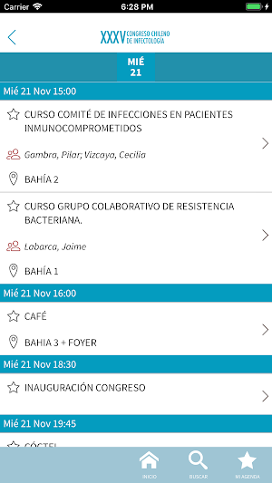Congreso Infectología 2018 Screenshot 1