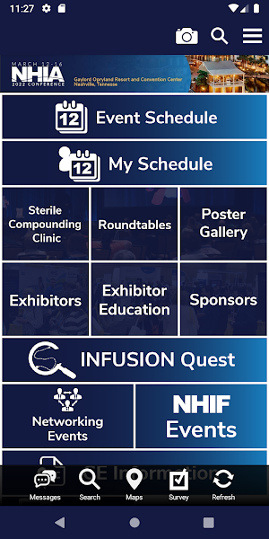 NHIA Events Screenshot 2