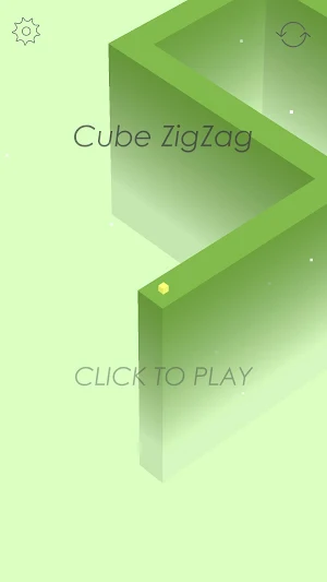 Cube ZigZag 3D Draw Color Path Screenshot 0