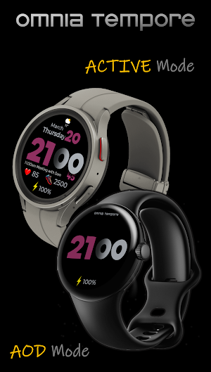 OT | Sporty Color Watch Face Screenshot 3
