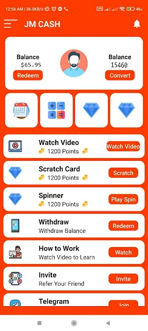 JM Cash Screenshot 0