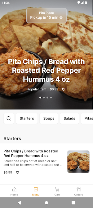 Pita Place Screenshot 0