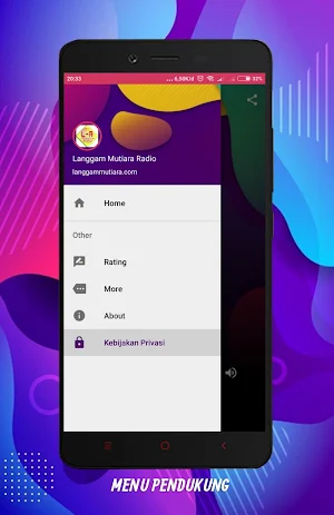 Langgam Mutiara Radio Screenshot 1