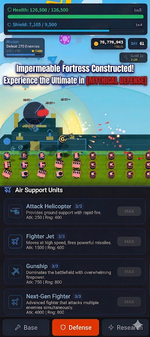 Base Defense: Drone War Screenshot 3