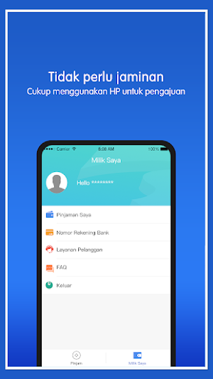 Pinjamindo Pinjaman Uang Clue Screenshot 0