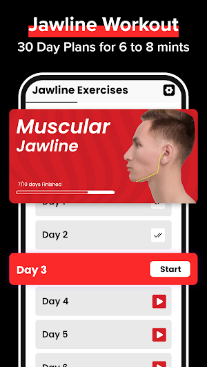 Jawline Exercises: Face Yoga Screenshot 1
