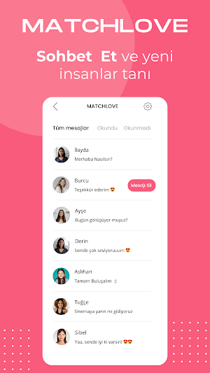 MatchLove - Tanışma & Sohbet Screenshot 2