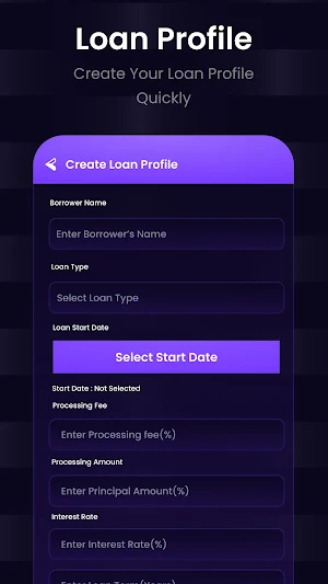 CashLoan - Loan EMI Calculator Screenshot 3