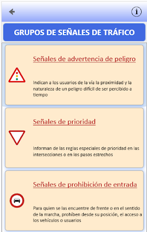 MilSeñales: Señales de tráfico Screenshot 1