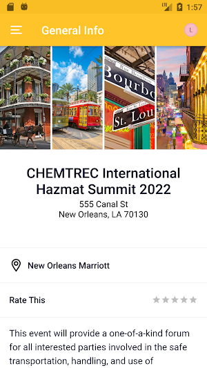 CHEMTREC Summit Screenshot 1