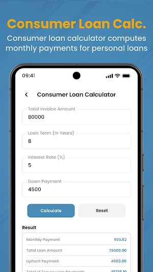 Aadhar Pe EMI Loan Calculator Screenshot 3