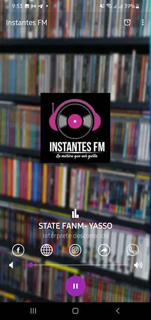 Instantes FM Screenshot 1
