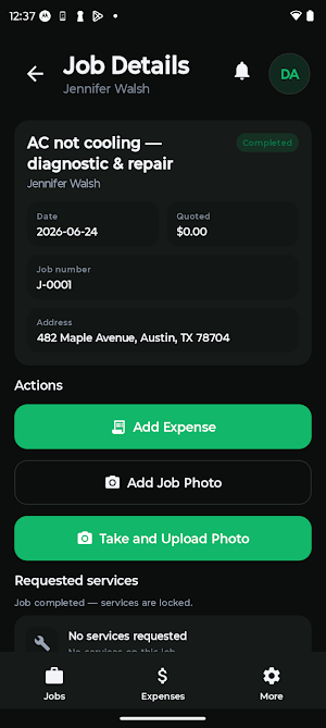 FieldCosts Screenshot 0
