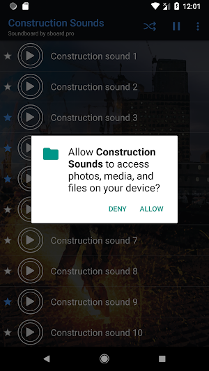Construction Sounds ~ Sboard.pro Screenshot 1