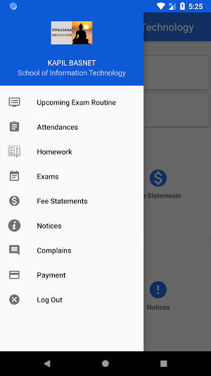 Peace Land National Academy, Parents App Screenshot 3