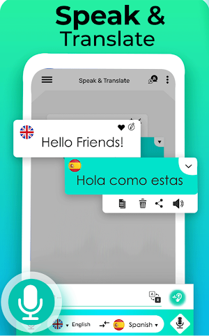 Speak to Translate – English Voice Typing Practice Screenshot 0
