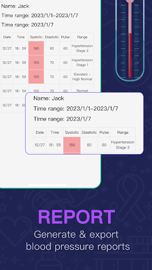 Blood Pressure Care Screenshot 2