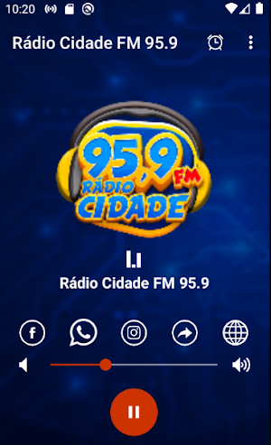 Rádio Cidade FM 95.9 Screenshot 1