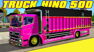 Mod Truck Hino 500 Screenshot 3