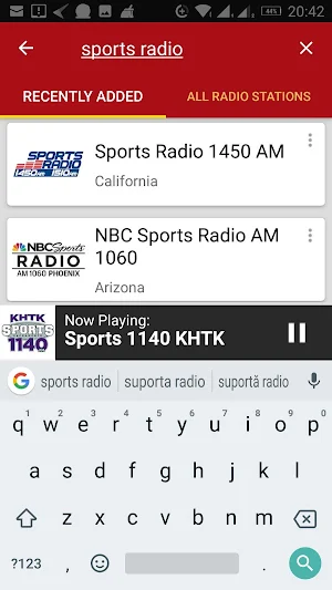 USA Sports Radio Stations Screenshot 3
