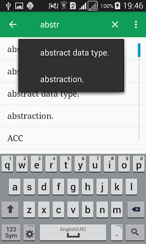 Computer Science Dictionary Screenshot 1
