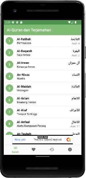 Al-Quran dan Terjemahan Screenshot 0