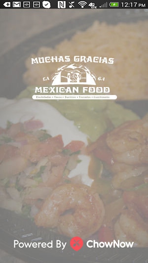 Muchas Gracias Restaurant Screenshot 0