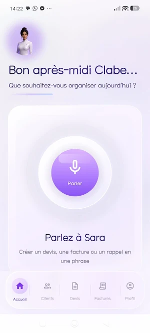 Sara Virtual Secretary AI Screenshot 0
