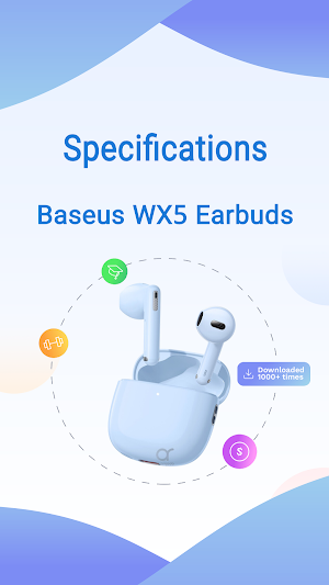 Baseus WX5 Earbuds Guide Screenshot 1