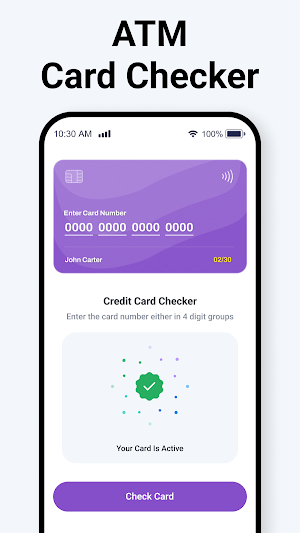 ATM Card Checker Screenshot 2