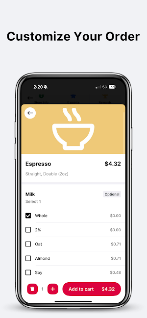 BLK Coffee MKE Screenshot 2