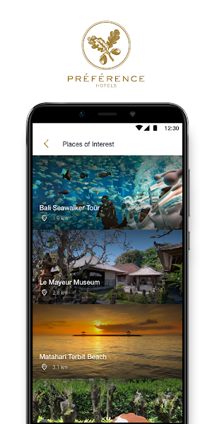 Préférence Hotels Screenshot 2