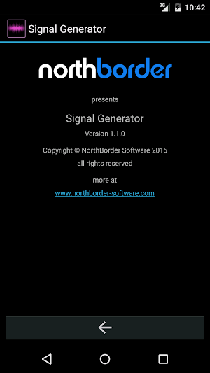 Signal Generator 1.1.0 Screenshot 2