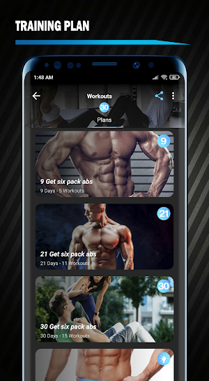 Six Pack In 30 Days At Home - Abs Workout Screenshot 3