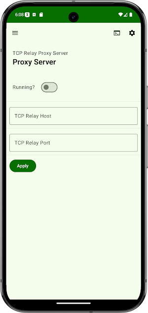 XCProxy Server Screenshot 2