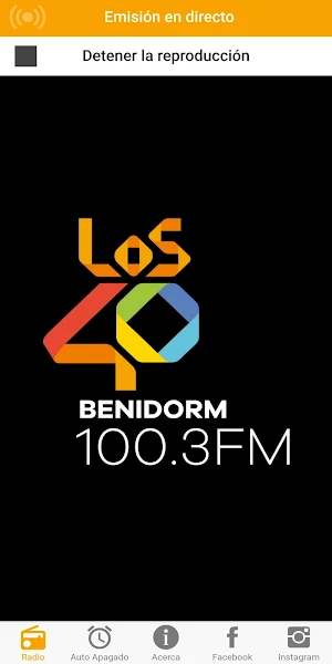 LOS40 Benidorm Screenshot 0