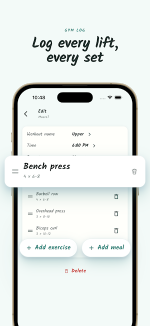 Diet & Workout Tracker: Macro7 Screenshot 2