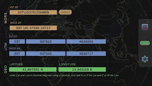 Coordinate Converter Screenshot 2