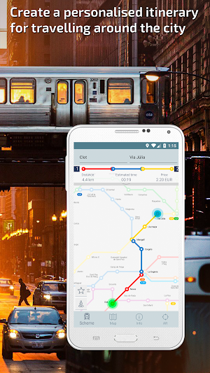 Barcelona Metro Guide and Subway Route Planner Screenshot 1