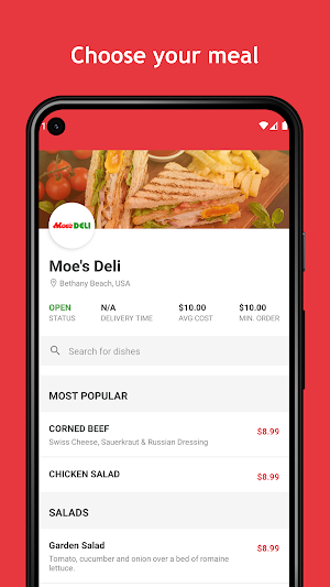 Moe's Deli Screenshot 0