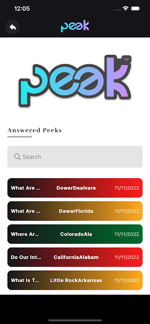 The Peek App Screenshot 3