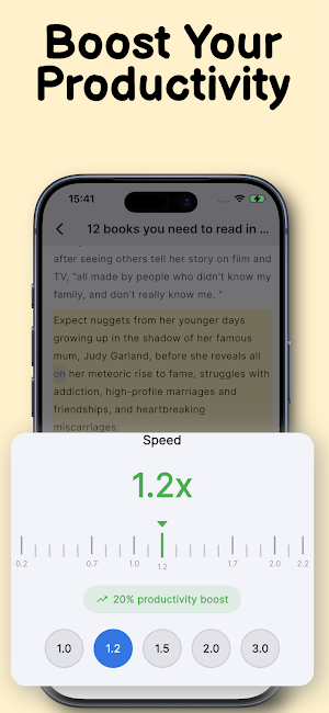 Text To Voice - MonReader Screenshot 3
