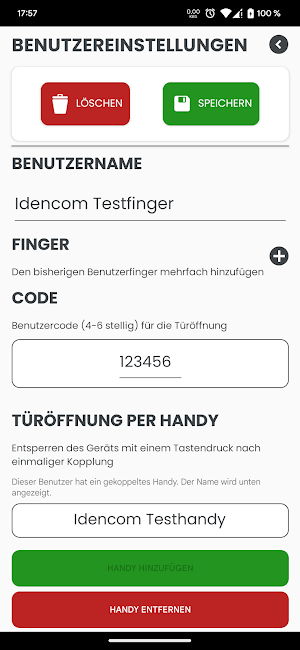 BioKey Kombi 4-in-1 Screenshot 3