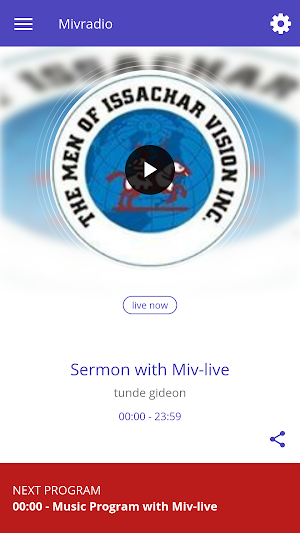 Mivradio Screenshot 0