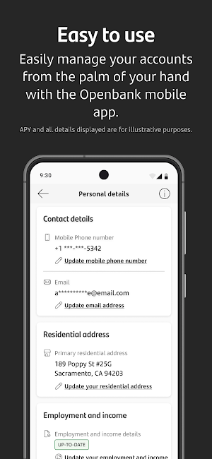 Openbank U.S. Screenshot 2