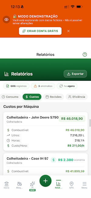 Rumo Maquinas Screenshot 2