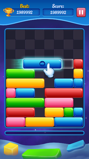 Jewel Drop Down Block Puzzle Screenshot 2