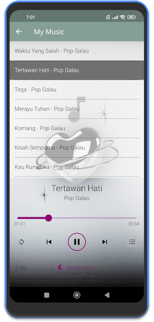 Lagu Pop Galau Viral Offline Screenshot 3