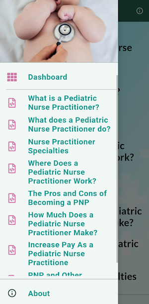 Pediatric Nurse Practitioner Screenshot 0