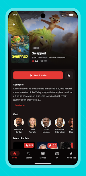 WatchHub TV: Movies & Shows Screenshot 2